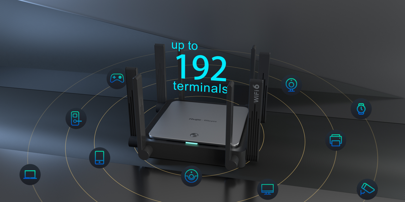RG-EW3200GX PRO 3200M Wi-Fi 6 Dual-band Gigabit Mesh Router